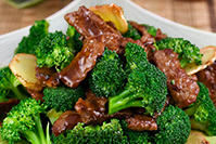 113 Sliced Beef and Broccoli